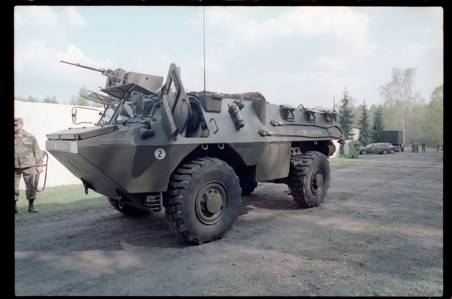 Fotografie: Rondo Fernmeldeübung auf dem Schießplatz Rose Range der U.S. Army Berlin Brigade in Berlin-Wannsee