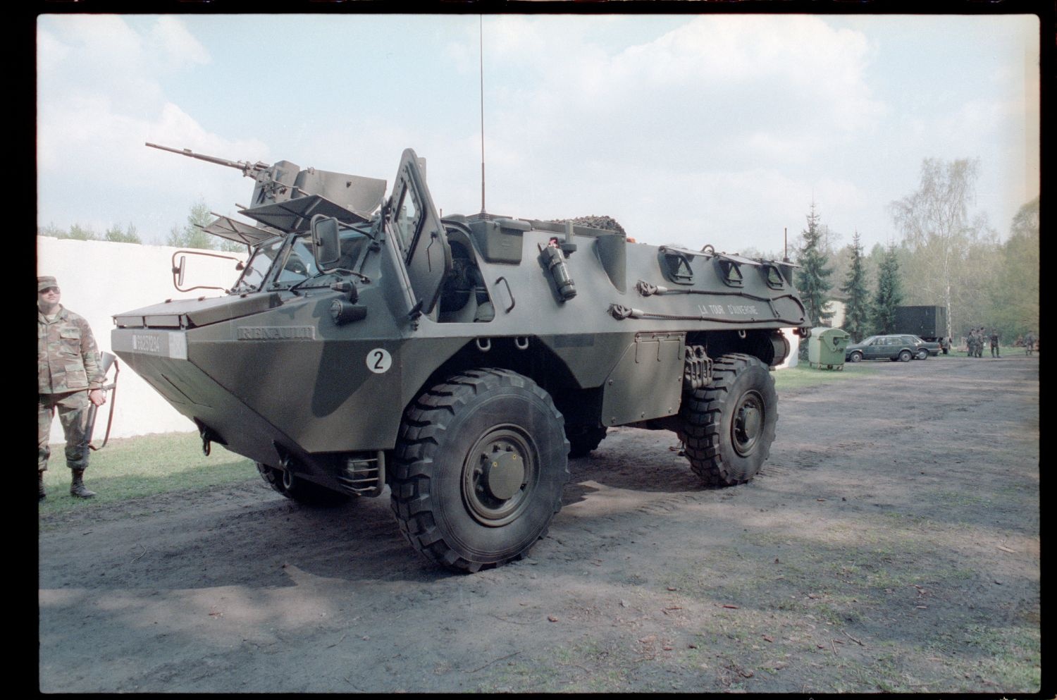 Fotografie: Rondo Fernmeldeübung auf dem Schießplatz Rose Range der U.S. Army Berlin Brigade in Berlin-Wannsee