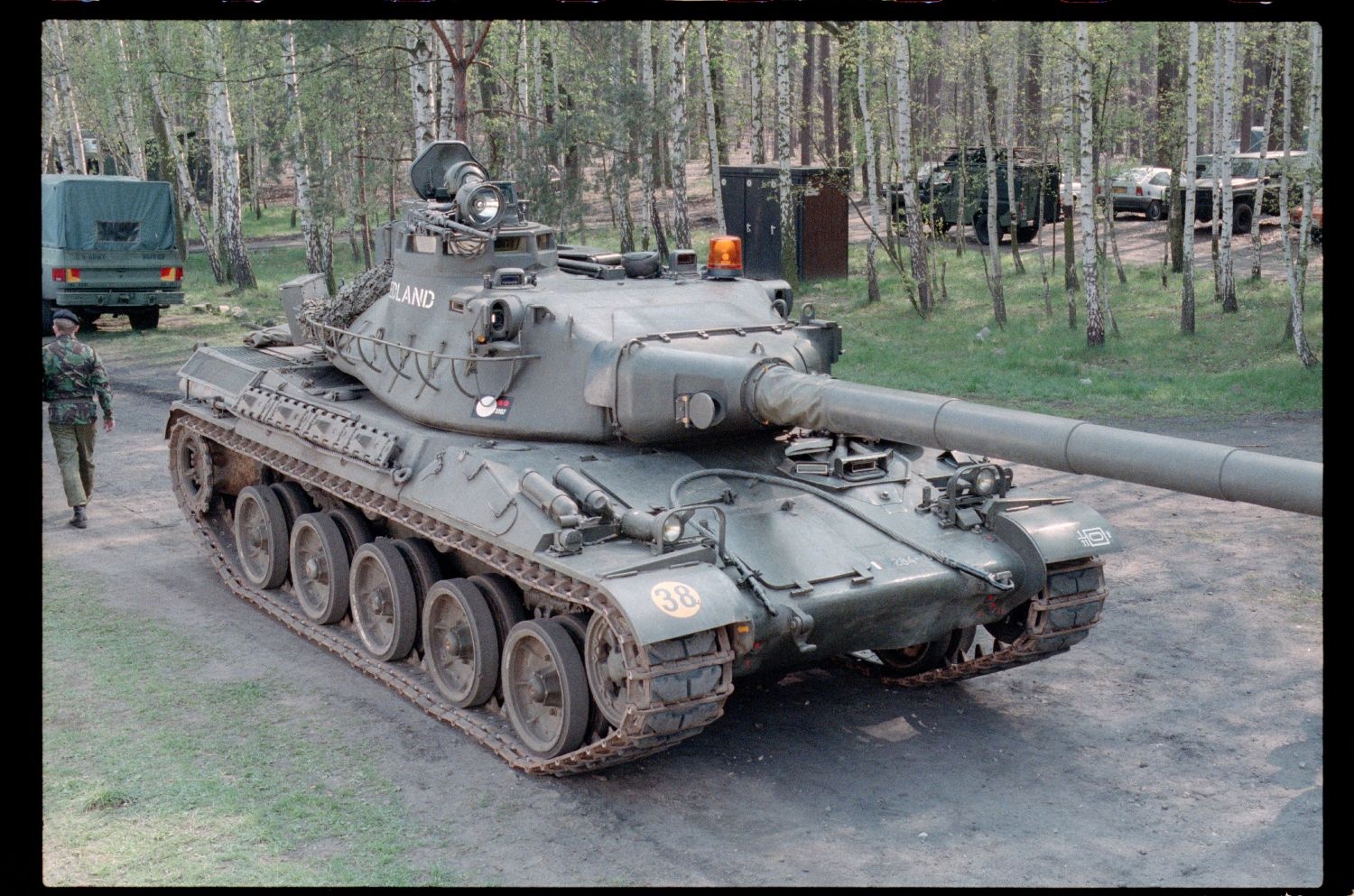 Fotografie: Rondo Fernmeldeübung auf dem Schießplatz Rose Range der U.S. Army Berlin Brigade in Berlin-Wannsee