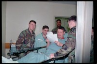 Fotografie: Wettbewerb "Operating Room Olympics" im U.S. Army Hospital Berlin in Berlin-Steglitz