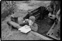 S/w-Fotografie: Truppenübung der U.S. Army Berlin Brigade in Bergen-Hohne in Niedersachsen