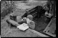 S/w-Fotografie: Truppenübung der U.S. Army Berlin Brigade in Bergen-Hohne in Niedersachsen