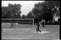 S/w-Fotografie: Sportveranstaltung der U.S. Army Berlin Brigade in den Andrews Barracks in Berlin-Lichterfelde