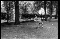 S/w-Fotografie: Fest der U.S. Army Berlin Brigade in den Andrews Barracks in Berlin-Lichterfelde