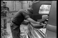 S/w-Fotografie: Fest der U.S. Army Berlin Brigade in den Andrews Barracks in Berlin-Lichterfelde