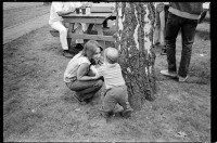 S/w-Fotografie: Fest der U.S. Army Berlin Brigade in den Andrews Barracks in Berlin-Lichterfelde