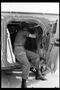 S/w-Fotografie: Militärische Ausbildung der U.S. Army Berlin Brigade