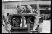 S/w-Fotografie: Militärische Ausbildung der U.S. Army Berlin Brigade