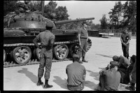 S/w-Fotografie: Militärische Ausbildung der U.S. Army Berlin Brigade