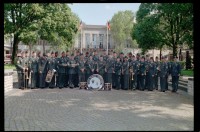 Fotografie: 298th U.S. Army Band in den Lucius D. Clay Headquarters in Berlin-Dahlem