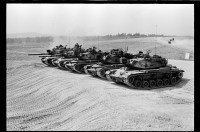 S/w-Fotografie: Truppenübung der U.S. Army Berlin Brigade in West-Deutschland