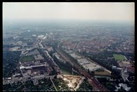 Fotografie: Hubschrauberflug des Aviation Detachment über Berlin