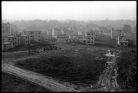 S/w-Fotografie: Truppenübungsplatz Parks Range der U.S. Army Berlin Brigade in Berlin-Lichterfelde