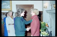 Fotografie: Empfang für Frauen der US-Community in der Residenz des US-Stadtkommandanten in Berlin-Dahlem