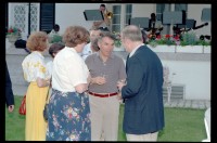 Fotografie: Barbecue in der Residenz von Brigadier General Walter Yates in Berlin-Dahlem