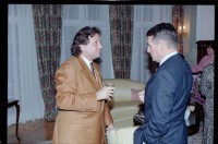 Fotografie: Empfang anlässlich der Beendigung der Operation Desert Storm in der Residenz von Brigadier General Sidney Shachnow in Berlin-Dahlem