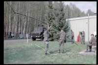 Fotografie: Rondo Fernmeldeübung auf dem Schießplatz Rose Range der U.S. Army Berlin Brigade in Berlin-Wannsee
