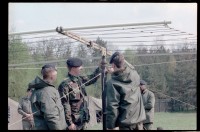 Fotografie: Rondo Fernmeldeübung auf dem Schießplatz Rose Range der U.S. Army Berlin Brigade in Berlin-Wannsee