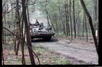 Fotografie: Rondo Fernmeldeübung auf dem Schießplatz Rose Range der U.S. Army Berlin Brigade in Berlin-Wannsee
