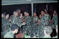 Fotografie: Rondo Fernmeldeübung auf dem Schießplatz Rose Range der U.S. Army Berlin Brigade in Berlin-Wannsee
