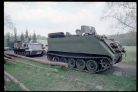 Fotografie: Rondo Fernmeldeübung auf dem Schießplatz Rose Range der U.S. Army Berlin Brigade in Berlin-Wannsee