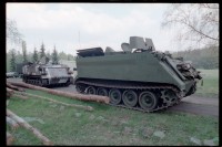 Fotografie: Rondo Fernmeldeübung auf dem Schießplatz Rose Range der U.S. Army Berlin Brigade in Berlin-Wannsee
