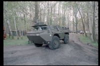 Fotografie: Rondo Fernmeldeübung auf dem Schießplatz Rose Range der U.S. Army Berlin Brigade in Berlin-Wannsee