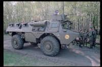 Fotografie: Rondo Fernmeldeübung auf dem Schießplatz Rose Range der U.S. Army Berlin Brigade in Berlin-Wannsee
