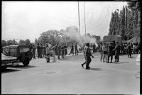 S/w-Fotografie: Sportveranstaltung der U.S. Army Berlin Brigade in den Andrews Barracks in Berlin-Lichterfelde