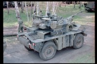 Fotografie: Rondo Fernmeldeübung auf dem Schießplatz Rose Range der U.S. Army Berlin Brigade in Berlin-Wannsee
