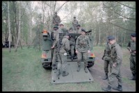 Fotografie: Rondo Fernmeldeübung auf dem Schießplatz Rose Range der U.S. Army Berlin Brigade in Berlin-Wannsee
