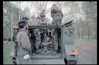 Fotografie: Rondo Fernmeldeübung auf dem Schießplatz Rose Range der U.S. Army Berlin Brigade in Berlin-Wannsee