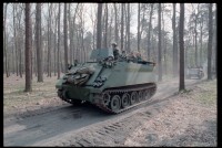 Fotografie: Rondo Fernmeldeübung auf dem Schießplatz Rose Range der U.S. Army Berlin Brigade in Berlin-Wannsee