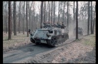 Fotografie: Rondo Fernmeldeübung auf dem Schießplatz Rose Range der U.S. Army Berlin Brigade in Berlin-Wannsee