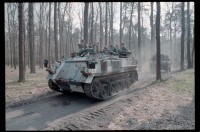 Fotografie: Rondo Fernmeldeübung auf dem Schießplatz Rose Range der U.S. Army Berlin Brigade in Berlin-Wannsee