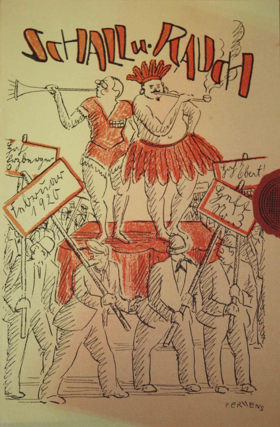 Kurt Rauch Schall und Rauch, Programmhefte von 1919/20 :: Kurt Tucholsky ...