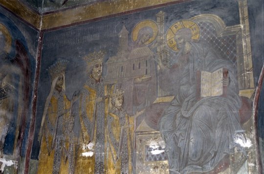 Ortodox festett templombelső (MTA BTK Néprajztudományi Intézet CC BY-NC-SA)