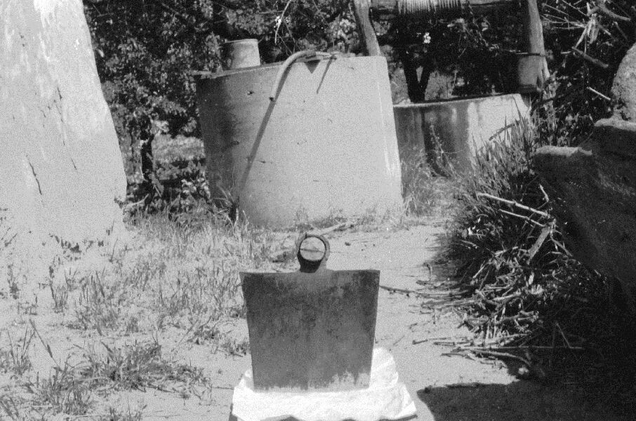 Kapa, „Lapjázó kapa” (trapéz alakú szőlőkapa), előlnézetben (MTA BTK Néprajztudományi Intézet CC BY-NC-SA)