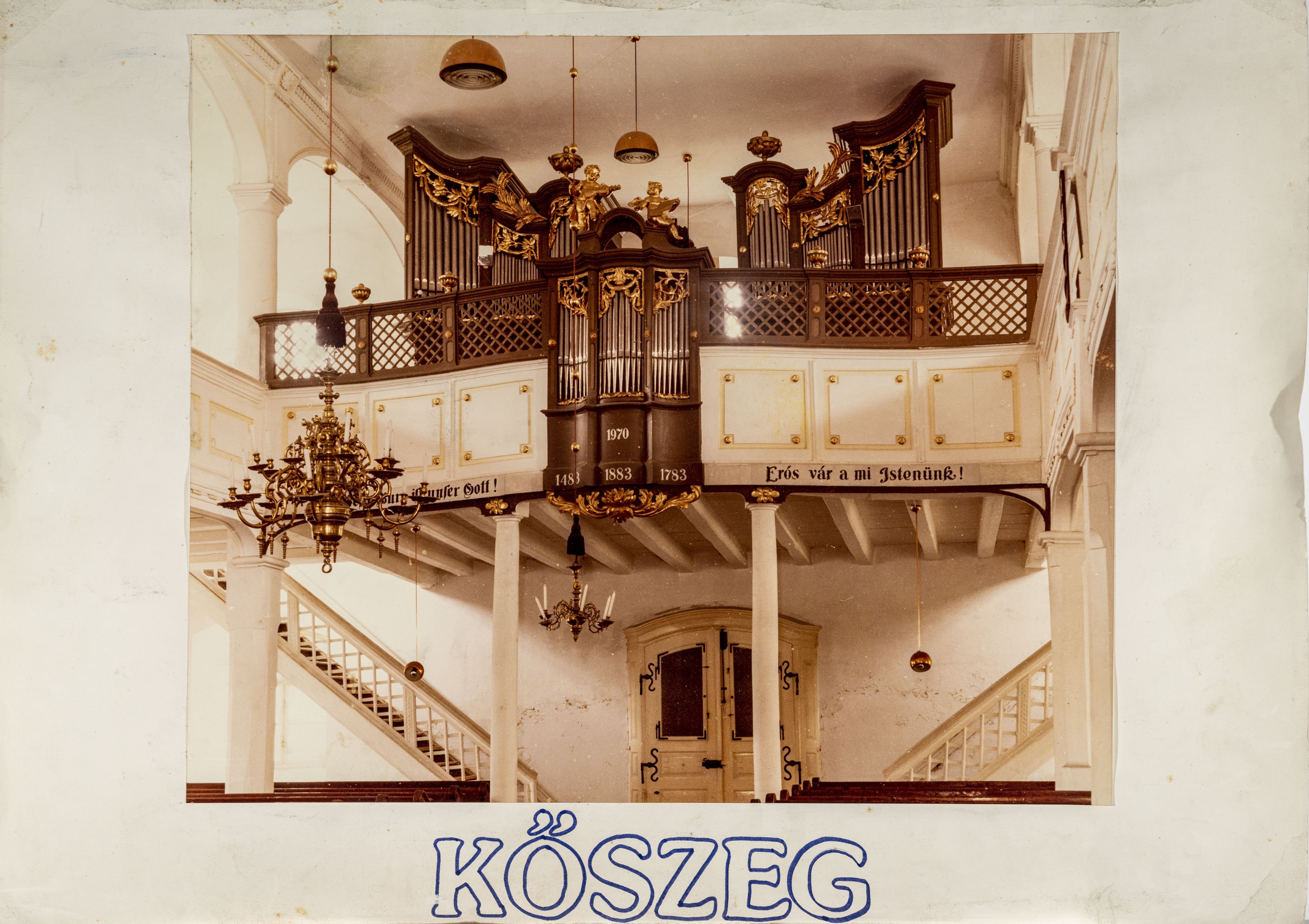 Kőszegi ev. templom orgonája (Evangélikus Országos Múzeum CC BY-NC-SA)