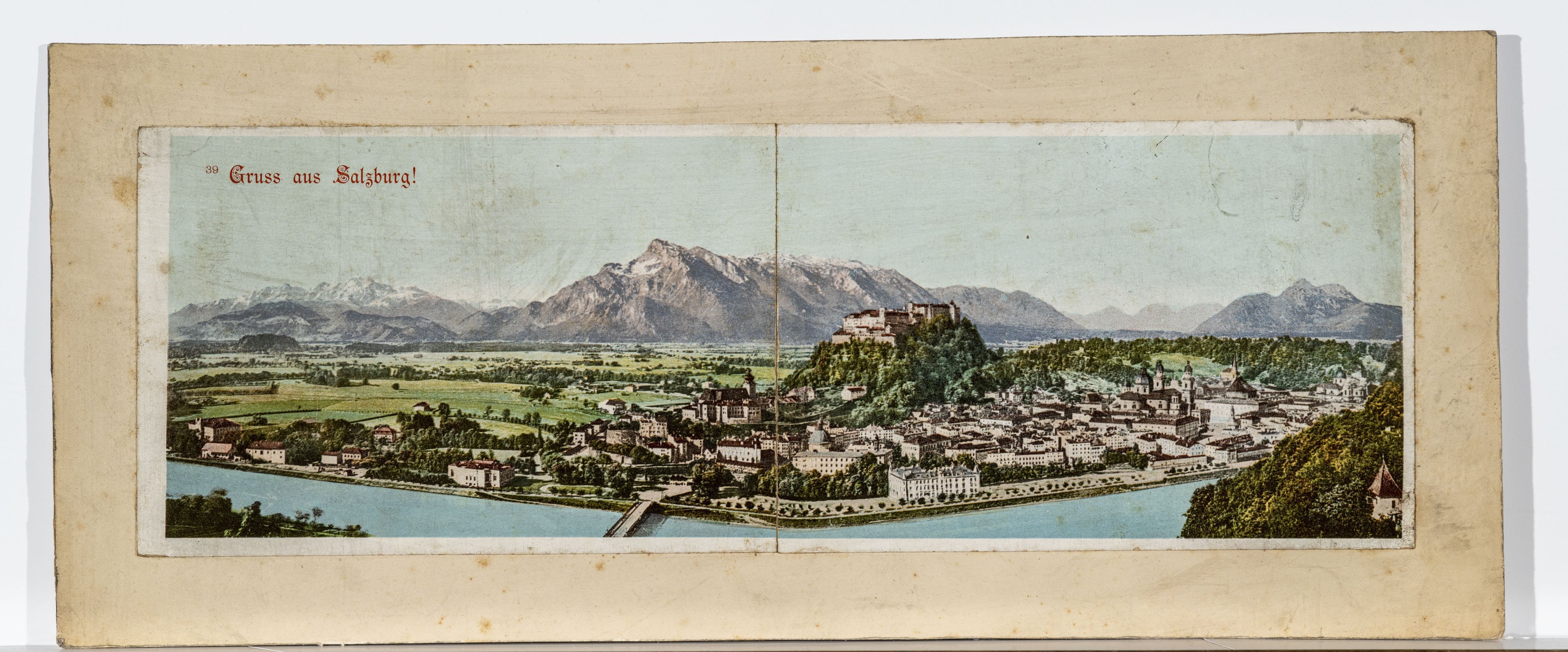 Salzburg látképe (Evangélikus Országos Múzeum CC BY-NC-SA)