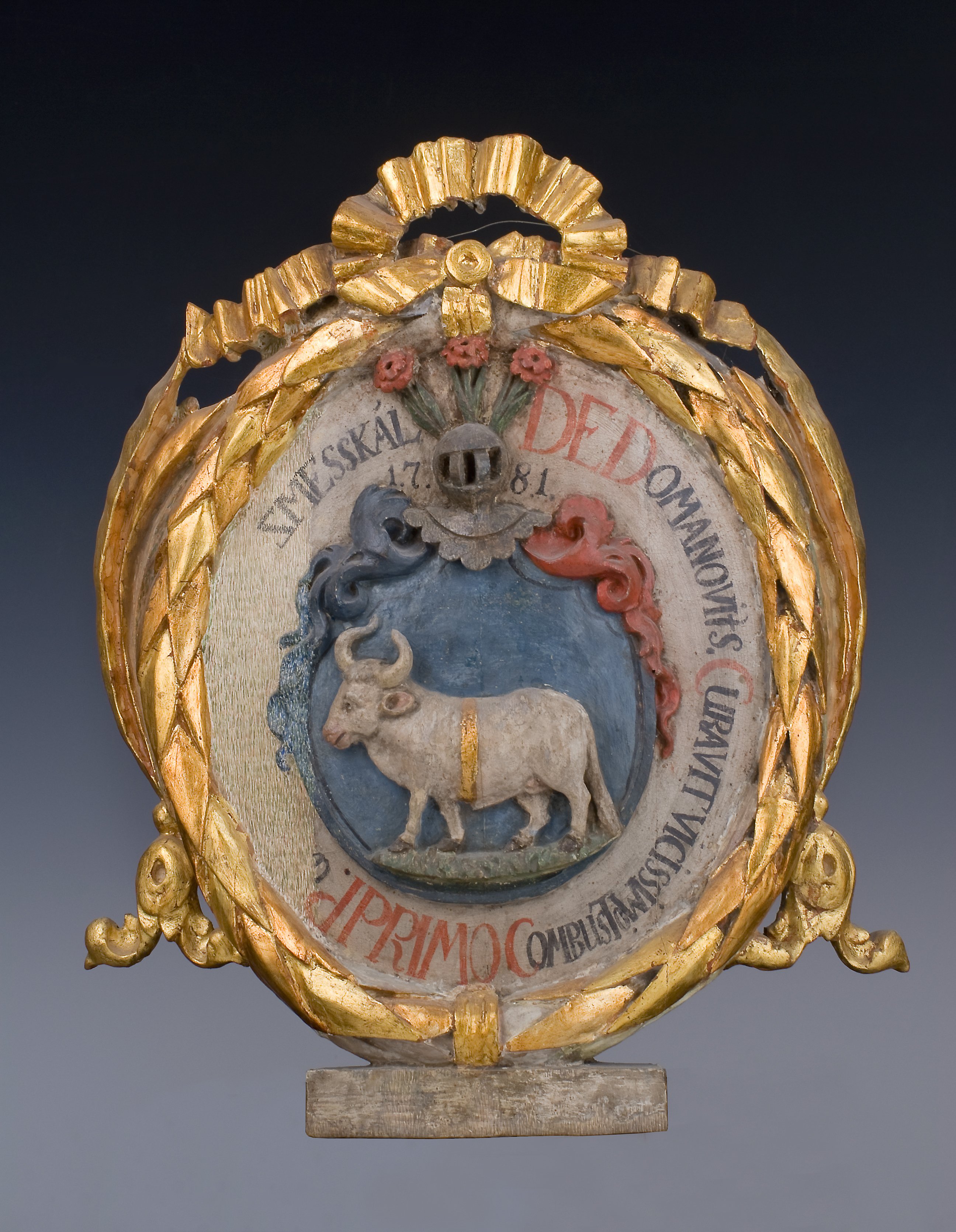 Zmeskál család címere (Evangélikus Országos Múzeum CC BY-NC-SA)