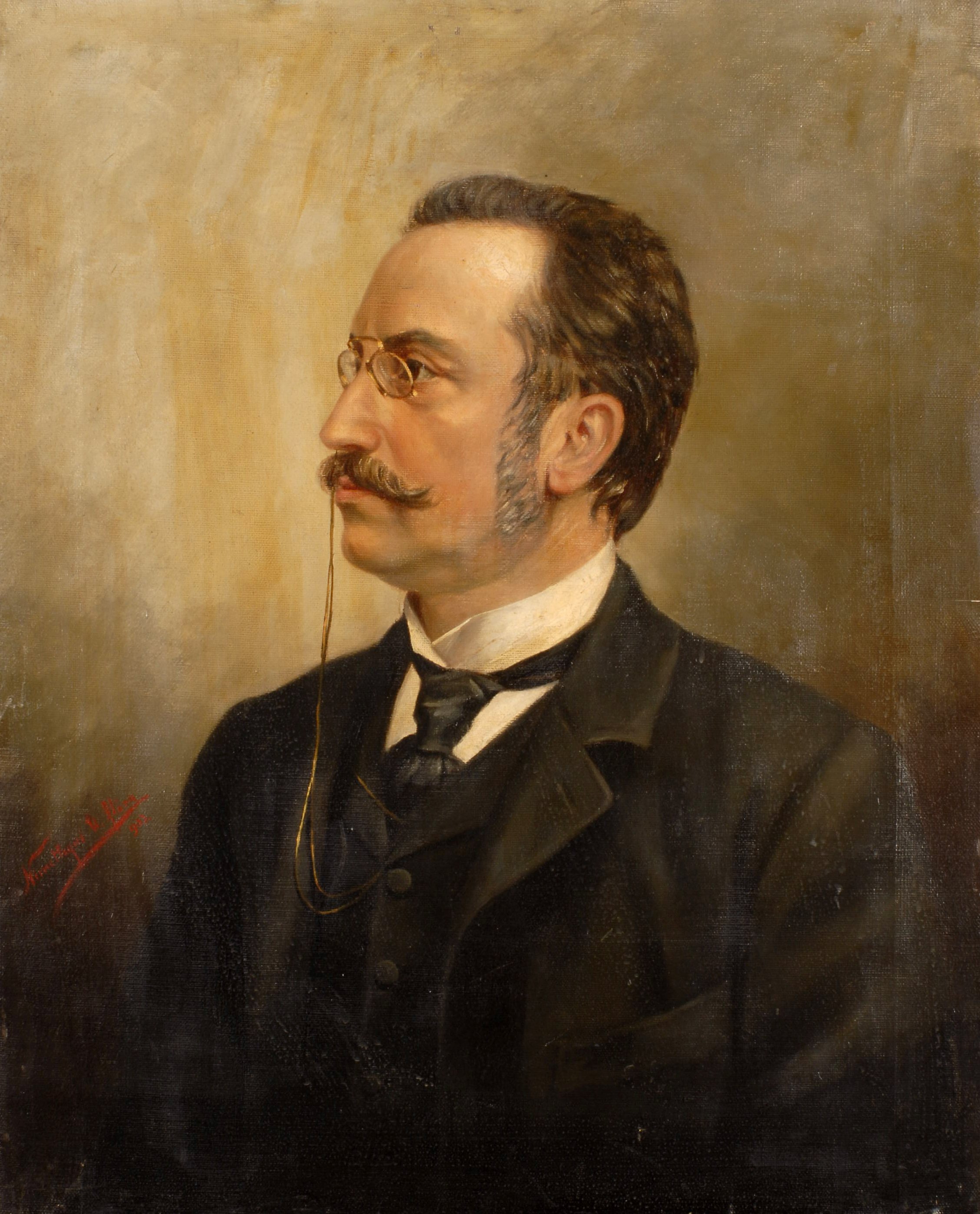 Dr. Berzeviczy Albert portréja (Evangélikus Országos Múzeum CC BY-NC-SA)