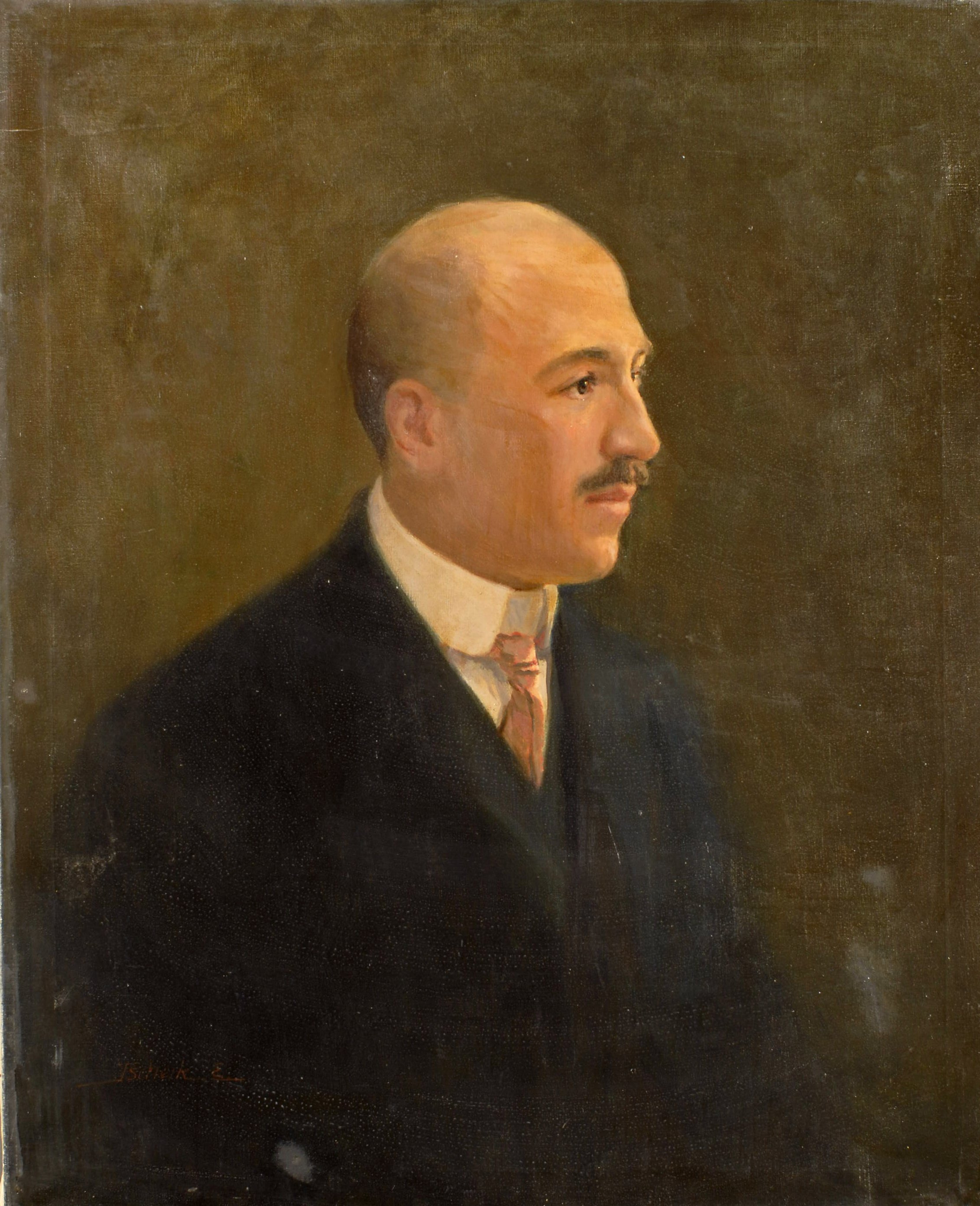 Dr. Obetkó Dezső portréja (Evangélikus Országos Múzeum CC BY-NC-SA)