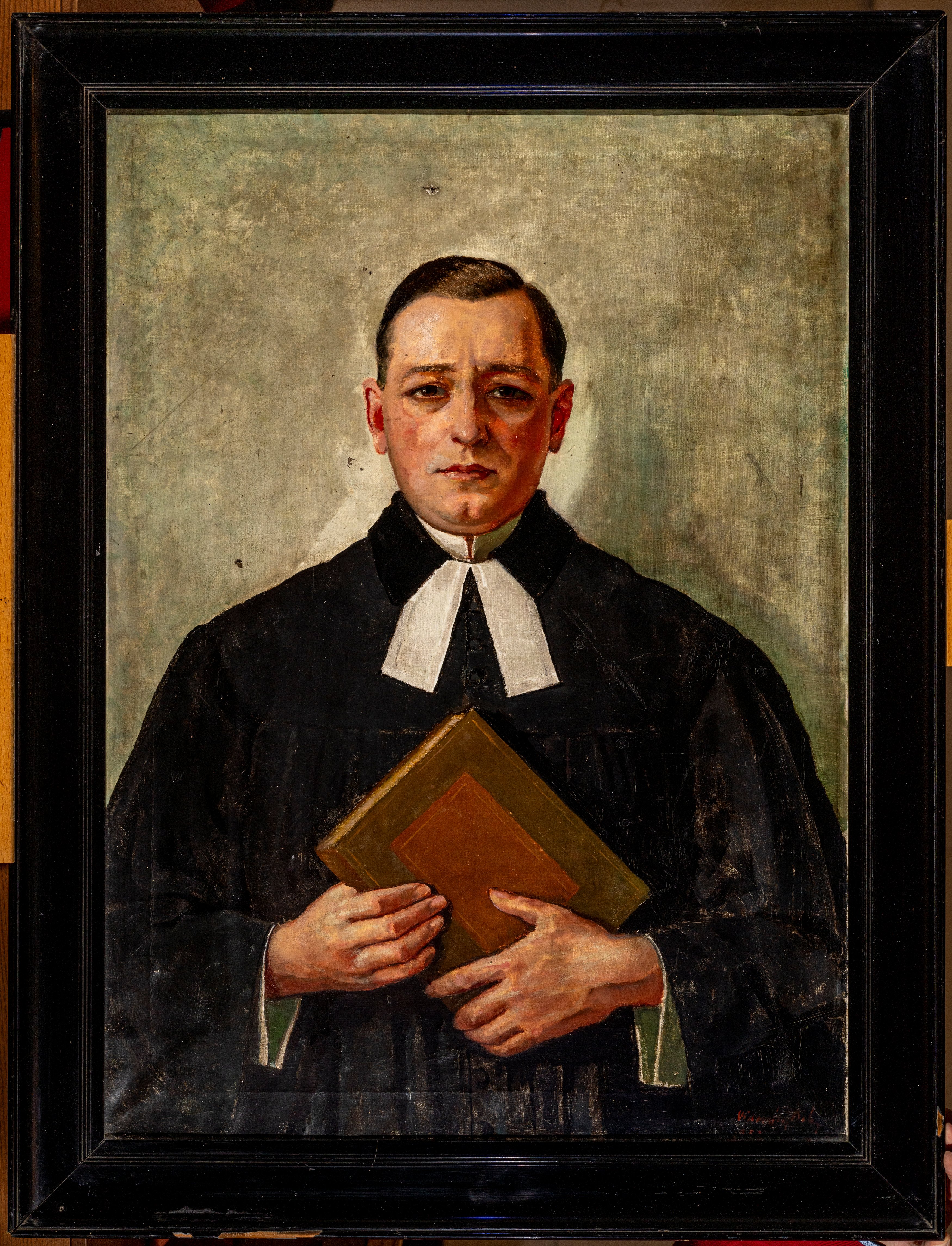 Vidovszky Kálmán, Luther Otthon igazgatójának portréja (Evangélikus Országos Múzeum CC BY-NC-SA)