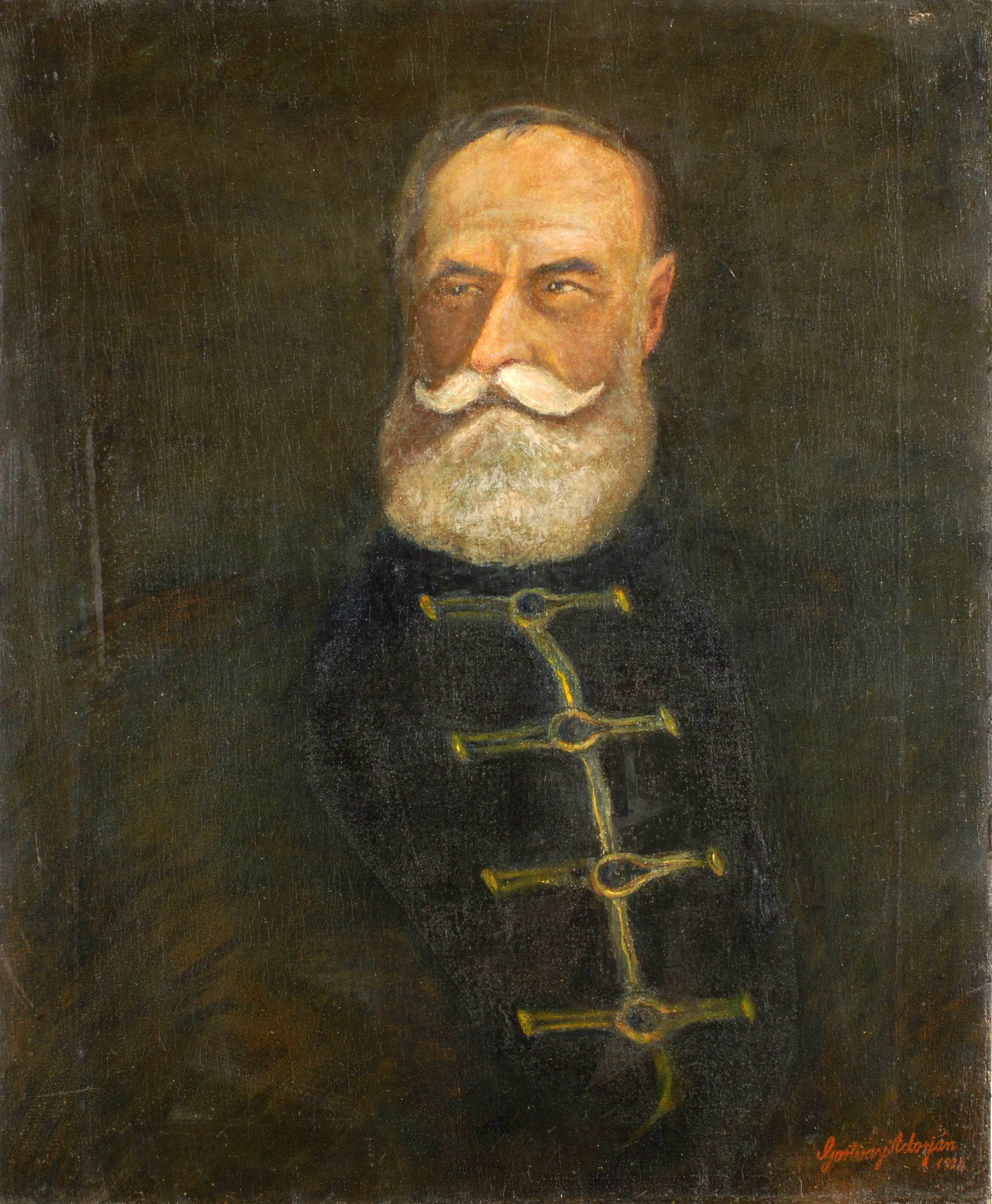 Csengey Gusztáv portréja (Evangélikus Országos Múzeum CC BY-NC-SA)