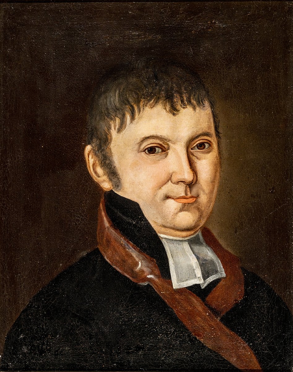 Bredetzky Sámuel püspök portréja (Evangélikus Országos Múzeum CC BY-NC-SA)