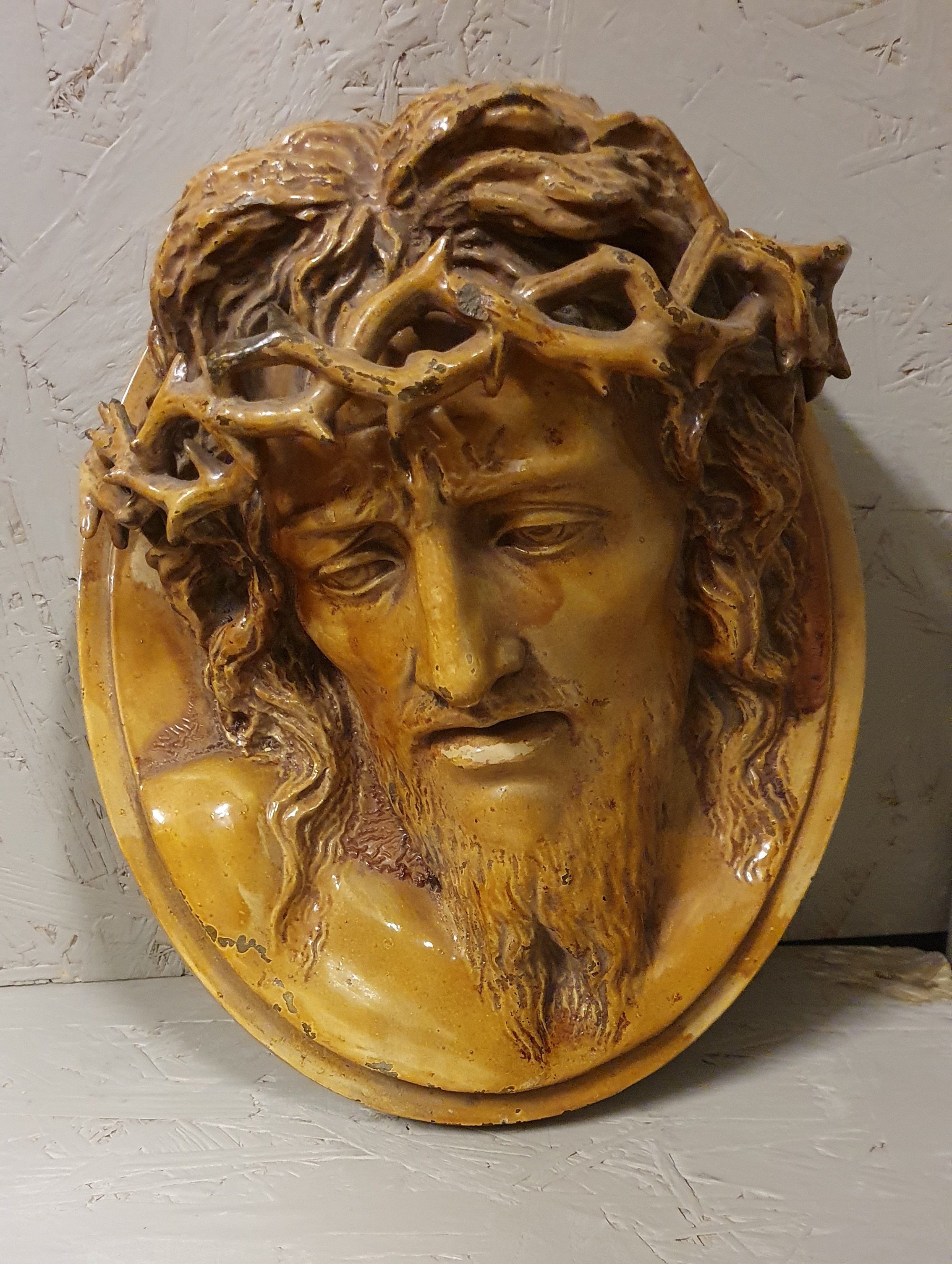 Töviskoronás Krisztus-fej (Evangélikus Országos Múzeum CC BY-NC-SA)