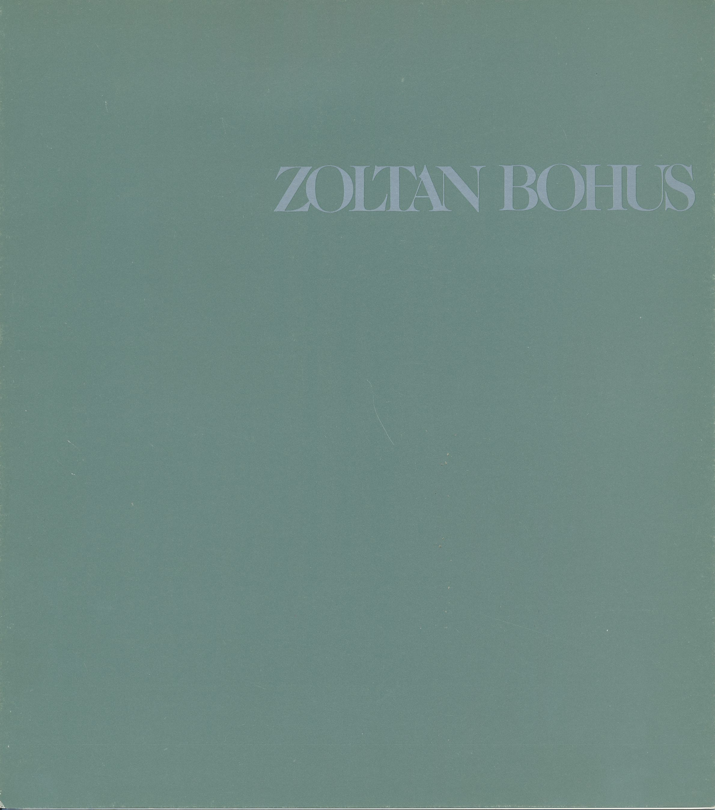 Zoltan Bohus Heller Gallery New York City SOHO Lower Manhattan 1985 október 5-27 (Design DigiTár – Iparművészeti archívum CC BY-NC-SA)