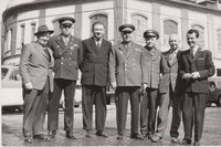 Pécsi Sörgyár - Szovjet katonatisztek látogatása a sörgyárban