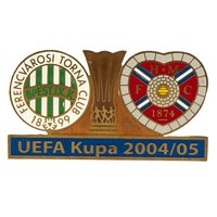 UEFA-kupa 2004/2005, Heart of Midlothian FC–FTC kitűző
